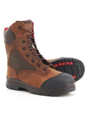 Tough Duck NIB Men's Brown ADELAIDE 400g Thinsulate Work Boots, Size 9.5M